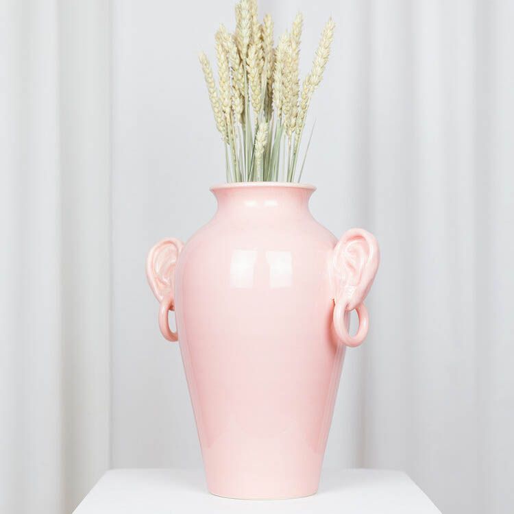 Ears Vase Pink-2