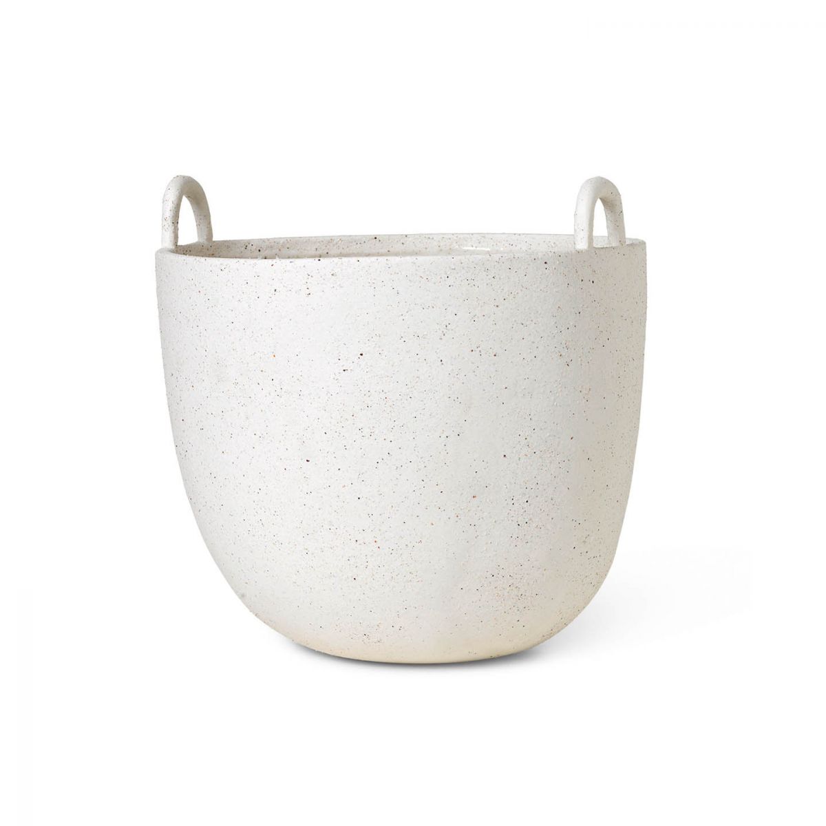 Speckle Pot - Large - Off-White