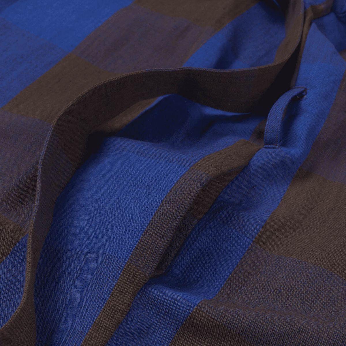 Field Robe - Chocolate/Bright Blue-2