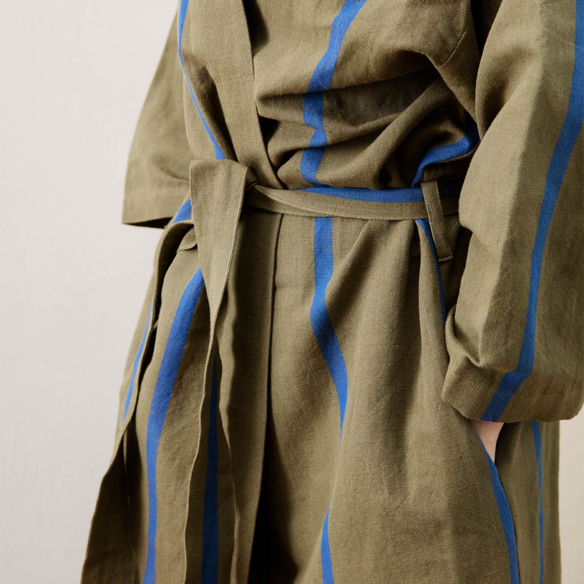 Field Robe - Olive/Bright Blue-4
