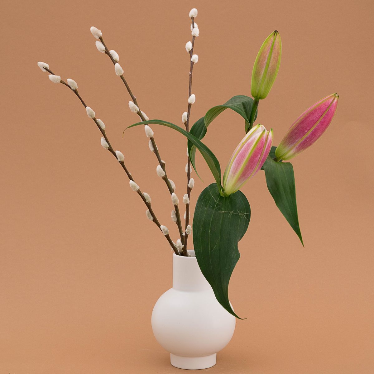 Strom Vase Small - Coral Blush-4