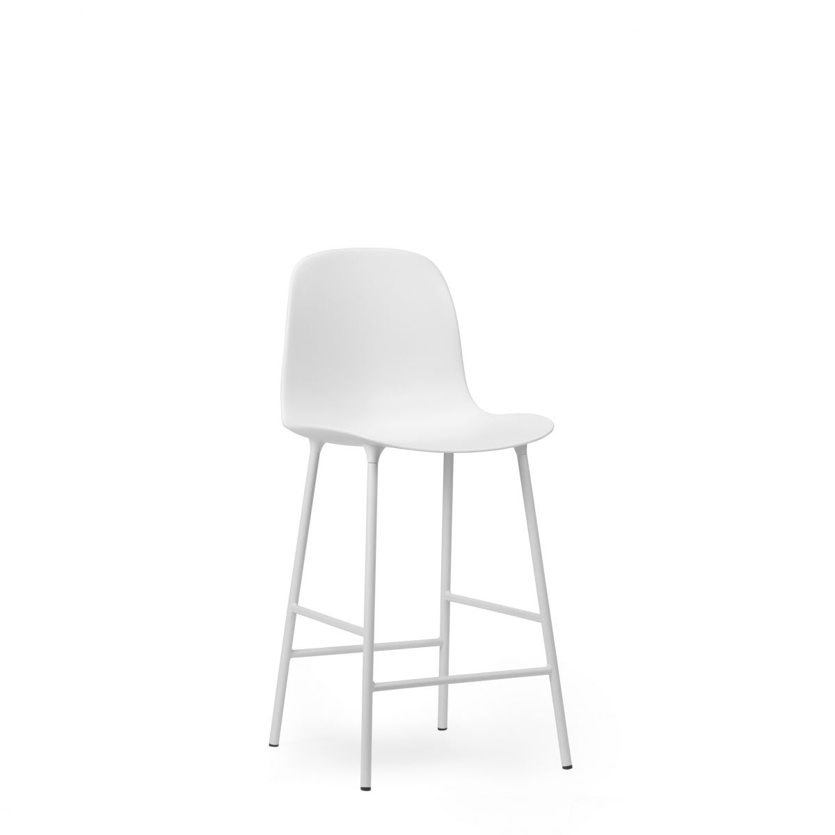Form Bar Chair 65 cm Steel White-2