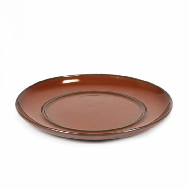 Plate for Cup - Rust