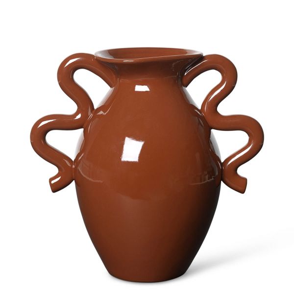 Verso Table Vase - Terracotta