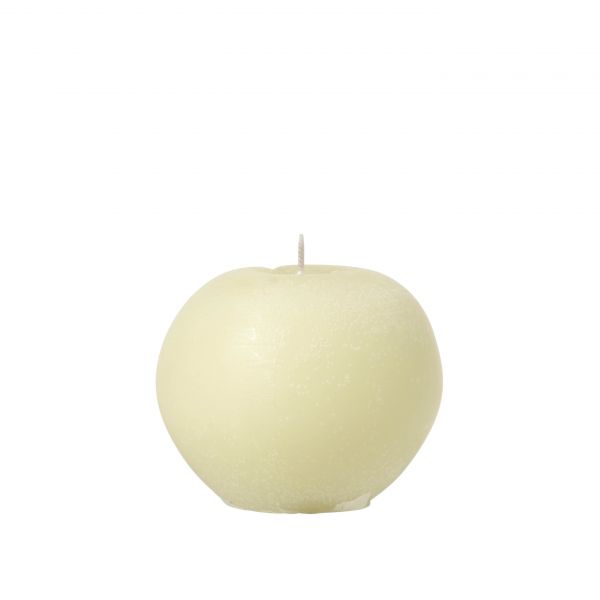 Figure Candle "Fruit" Apple Light Green
