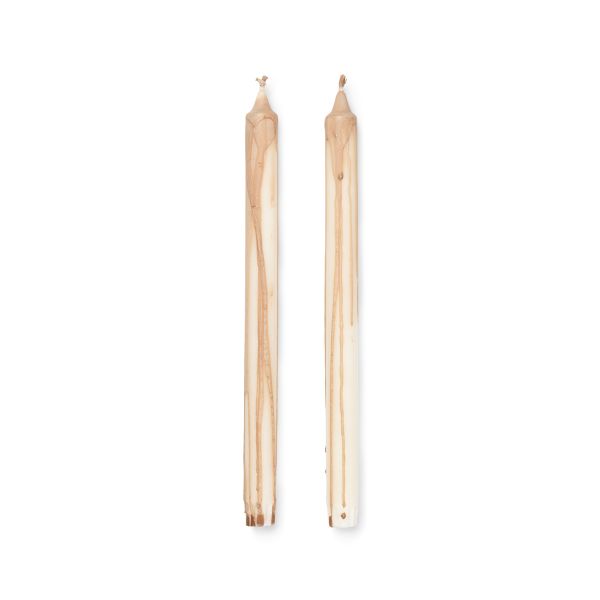 Dryp Candles - Beige - Set of 2