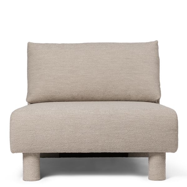 Dase Sofa Center Soft Boucle - Natural