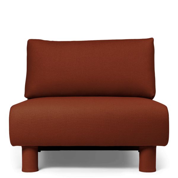 Dase Sofa Center Tonus - Red Brown