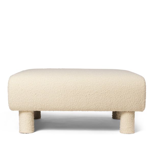 Dase Ottoman Nordic Boucle - Offwhite