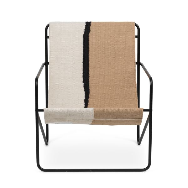 Desert Lounge Chair-Black/Soil