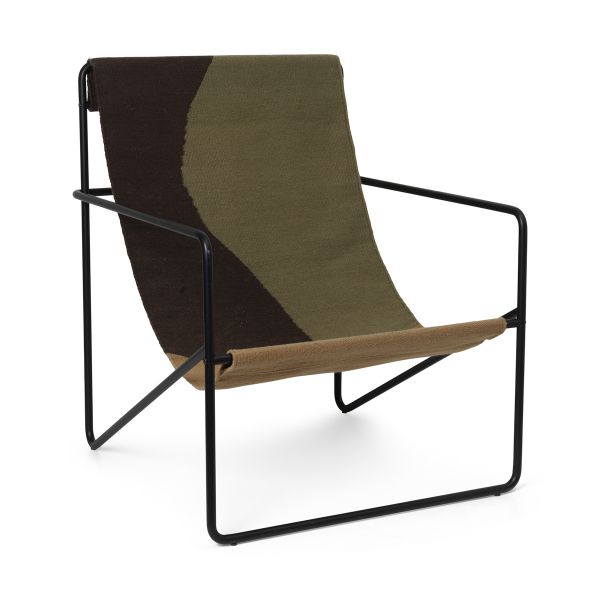 Desert Lounge Chair-Black/Dune