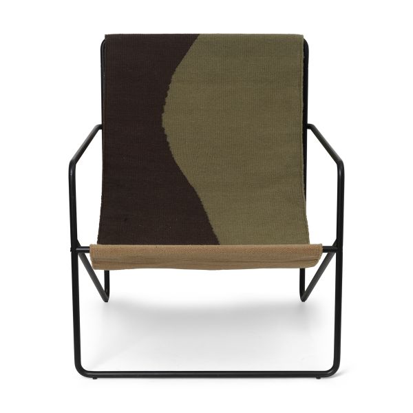 Desert Lounge Chair-Black/Dune