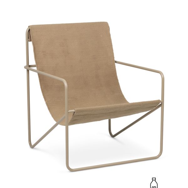 Desert Lounge Chair-Cashmere/Sand