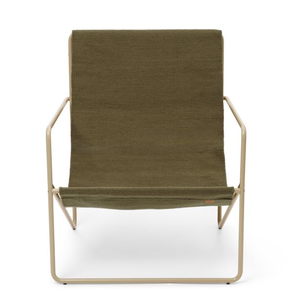 Desert Lounge Chair-Cashmere/Olive