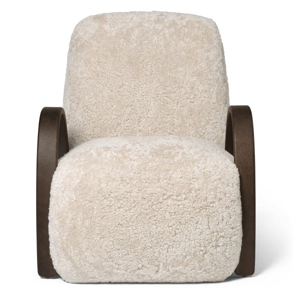 Buur Lounge Chair - Sheepskin-Moonlight