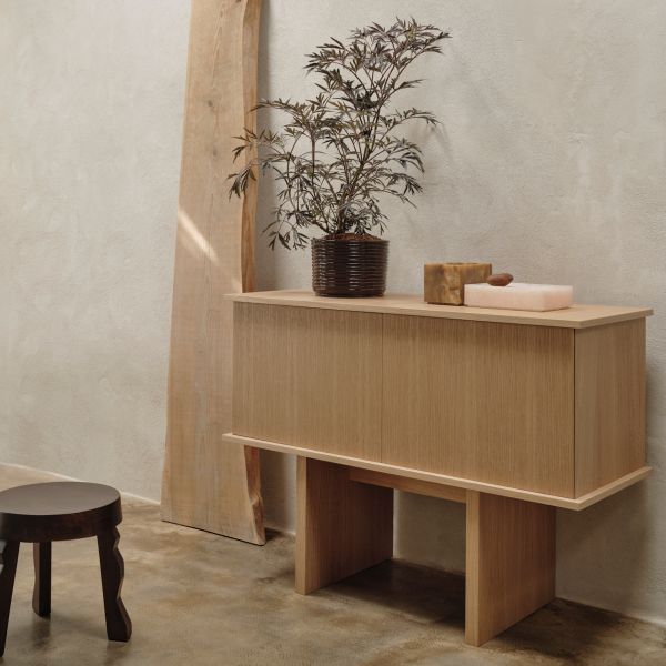 Stilt Sideboard - Single-Natural Oak