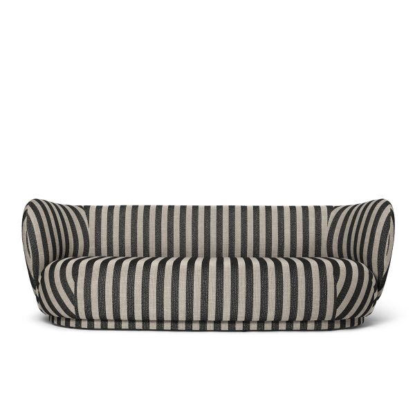 Rico Lounger Sofa - Louisiana-Sand/Black