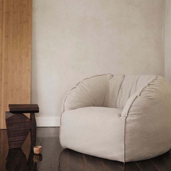 Nesten Lounge Chair - Re-Cotton-Natural