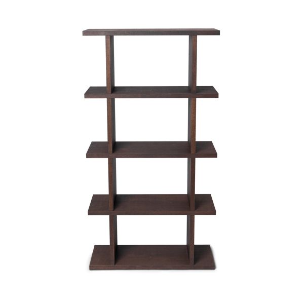 Kona Bookcase - 1x4-Dark Stained Oak