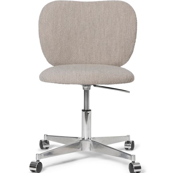 Rico Chair - Castors - Soft Boucle-Natural