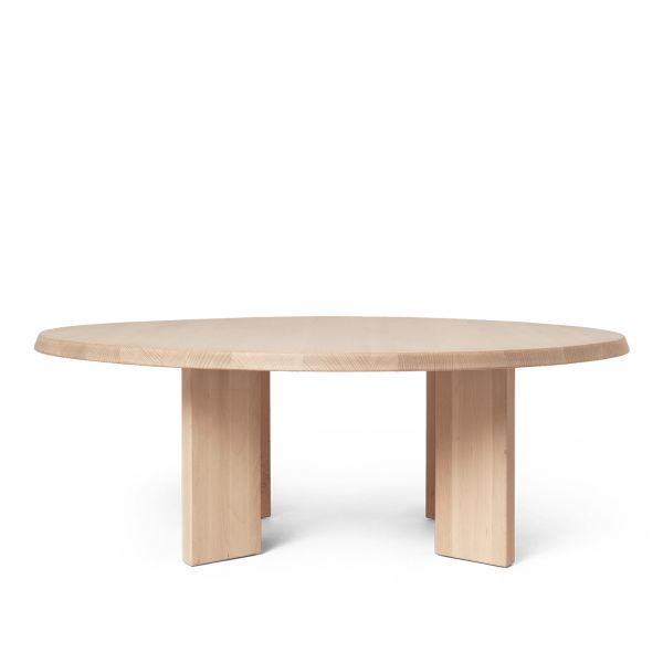 Tarn Coffee Table-White Oiled Beech