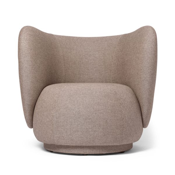 Rico Lounge Chair - Main Line Flax-Coffee