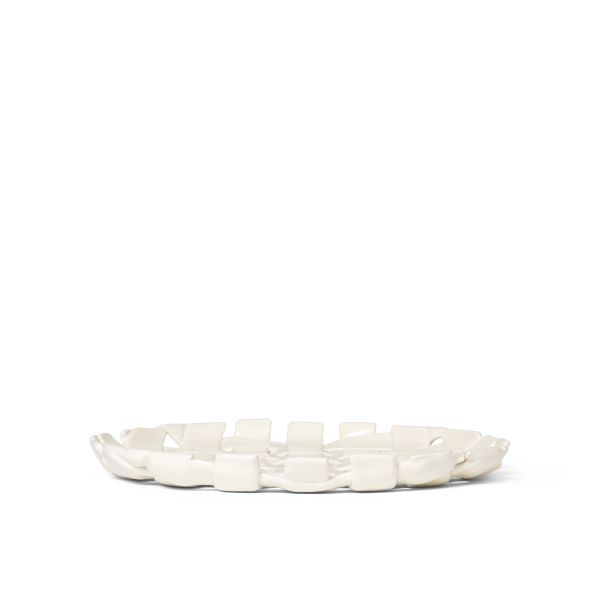 Plait Platter - Off-white