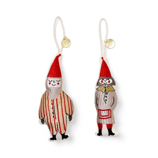 Elf Pair - Set of 2 - Striped