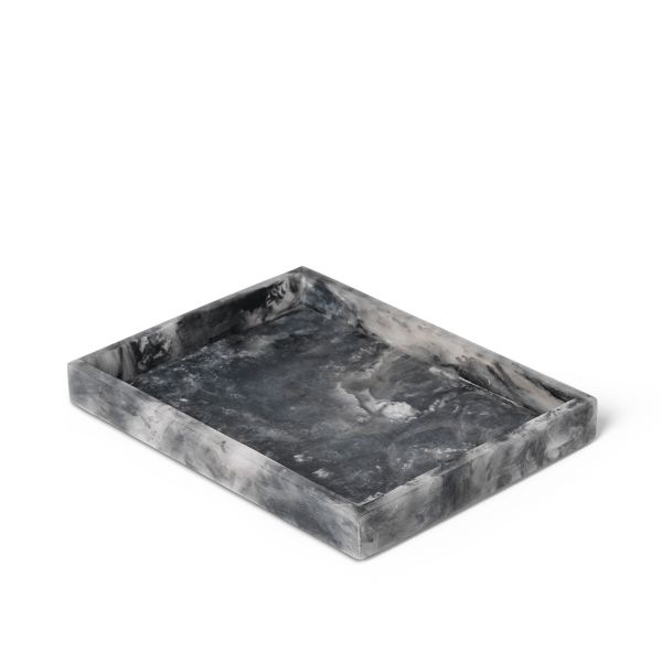 Ferm Living - Mist Tray - Δίσκος - Μαύρο/Λευκό 