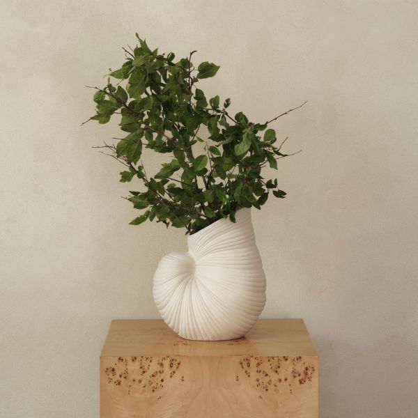 Shell Vase - Off-white