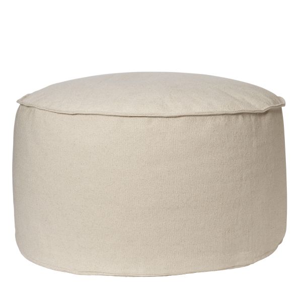 Aun Cotton Pouf - O80 - Off-White