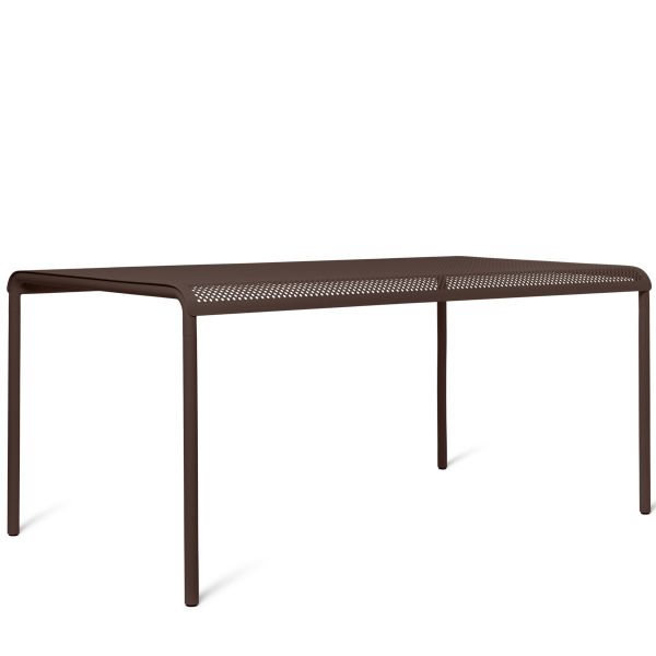 Dapple Dining Table - 160 x 90 - Dark Chocolate