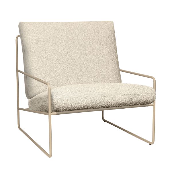 Desert 1-seater - Cashmere - Pure Boucle