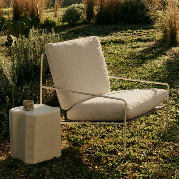 Desert 1-seater - Cashmere - Pure Boucle