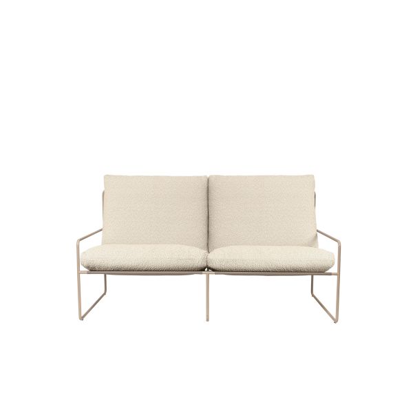 Desert 2-seater - Cashmere - Pure Boucle