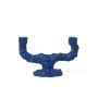 Dito Candle Holder - Double - Bright Blue-thumb