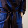 Field Robe - Chocolate/Bright Blue-thumb-3