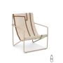 Desert Lounge Chair - Cashmere/Shape-thumb
