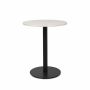 Mineral Cafe Table - Bianco Curia/Black-thumb