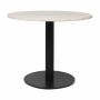 Mineral Dining Table - Bianco Curia/Black-thumb
