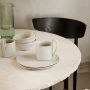 Mineral Dining Table - Bianco Curia/Black-thumb-3