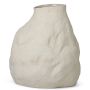 Vulca Vase - Large - Off-white Stone-thumb