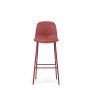 Form Bar Chair 65 cm Steel Red-thumb